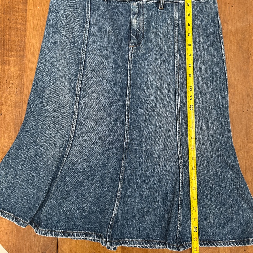 Vintage Ralph Lauren denim skirt a line